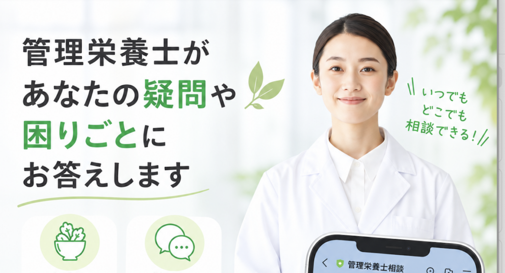 製薬企業に向けた患者支援・治療継続ソリューション「個別栄養相談プログラム」を提供開始